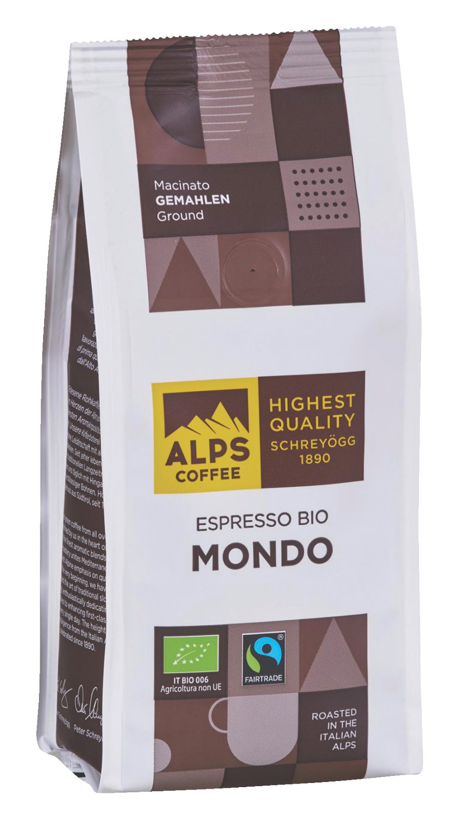 Caffè Espresso Bio Mondo Alps Coffee
