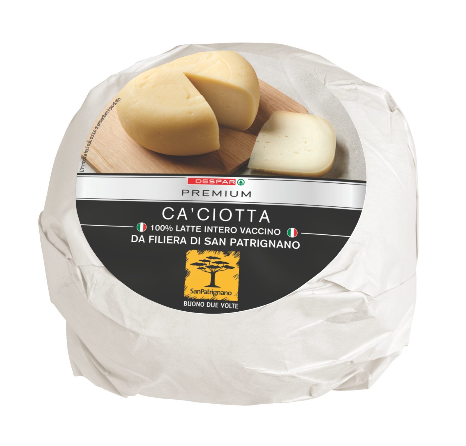 Formaggio Ca'ciotta 
San Patrignano