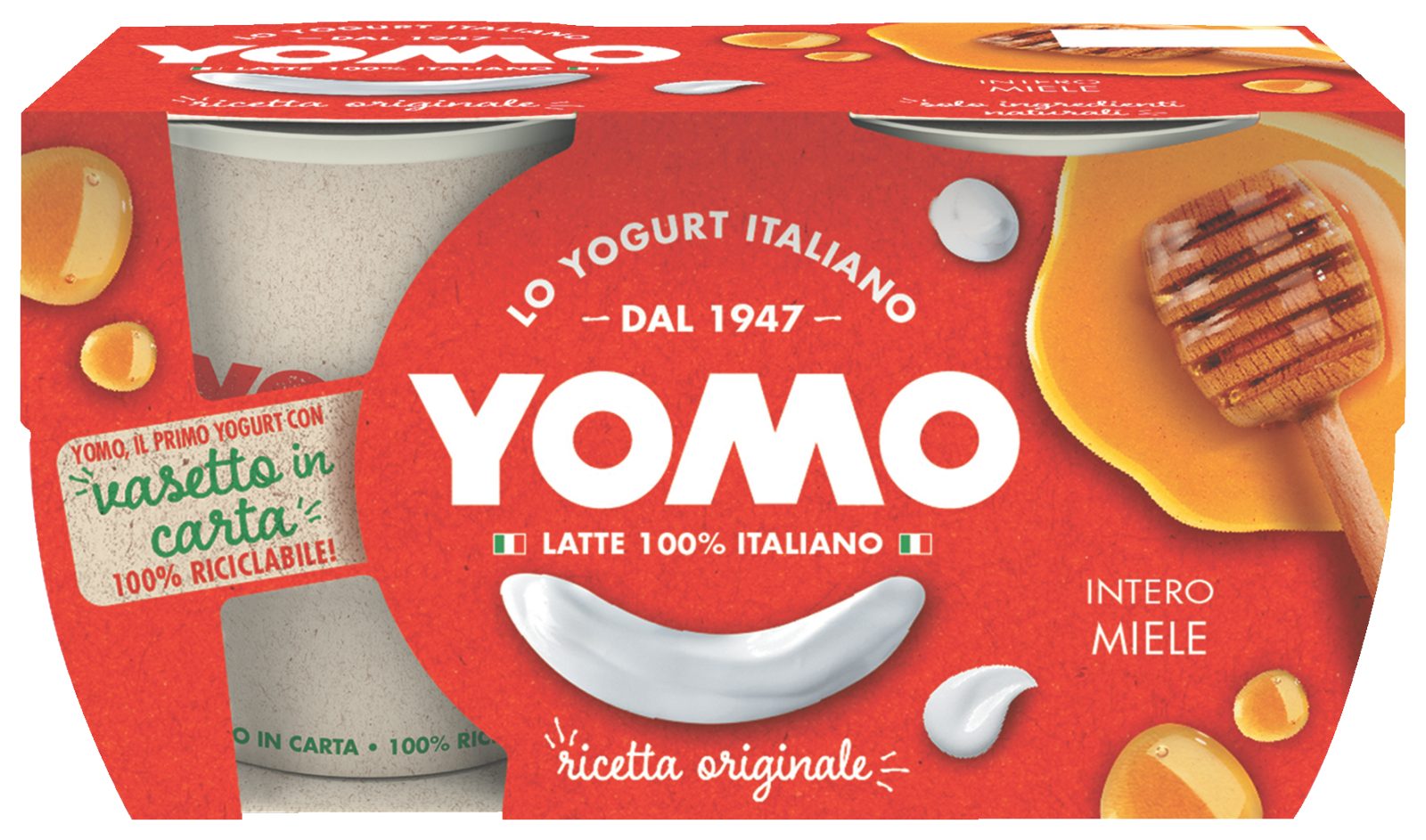 Volljoghurt, Honig und Gelée Royale