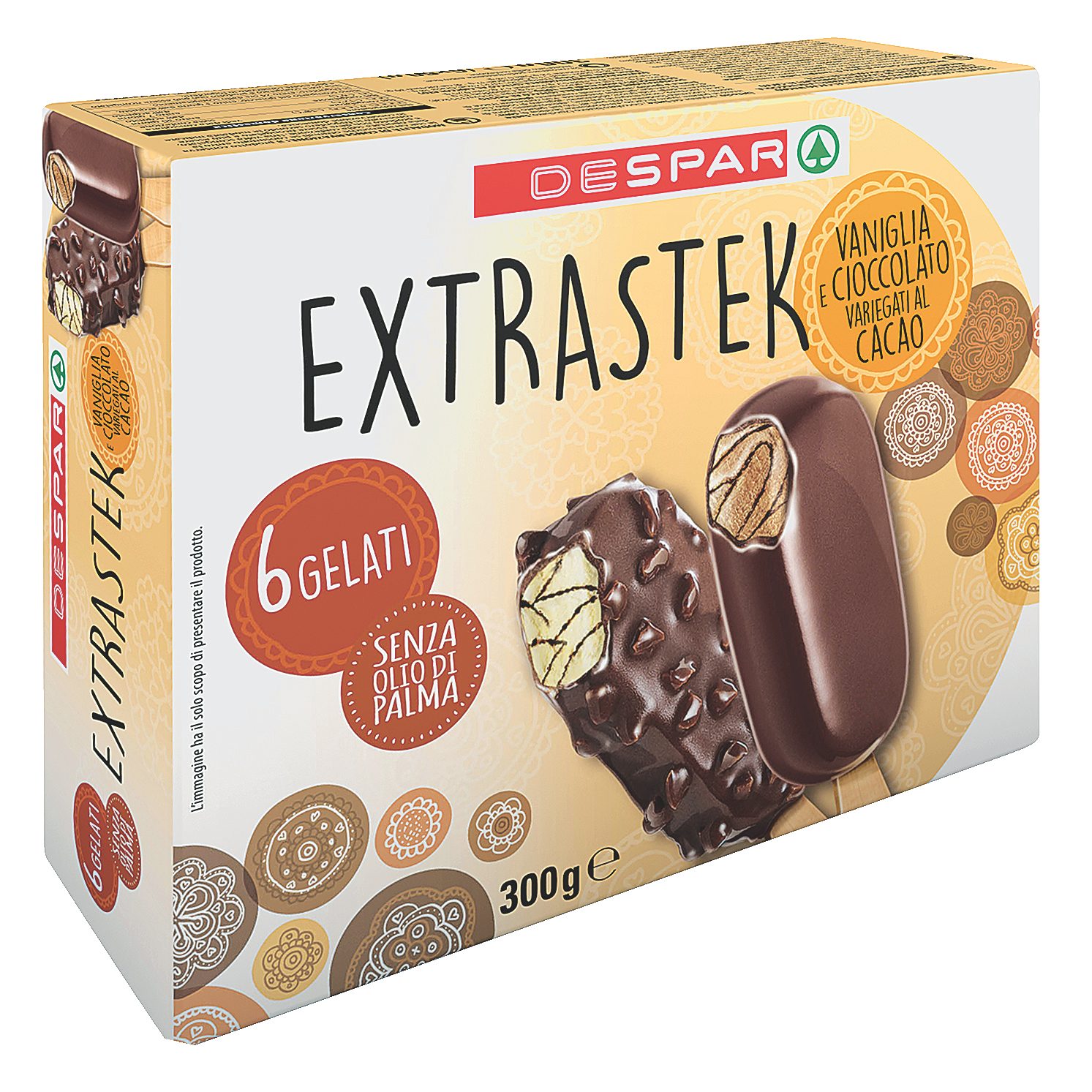 6 Gelati Extrastek Mix