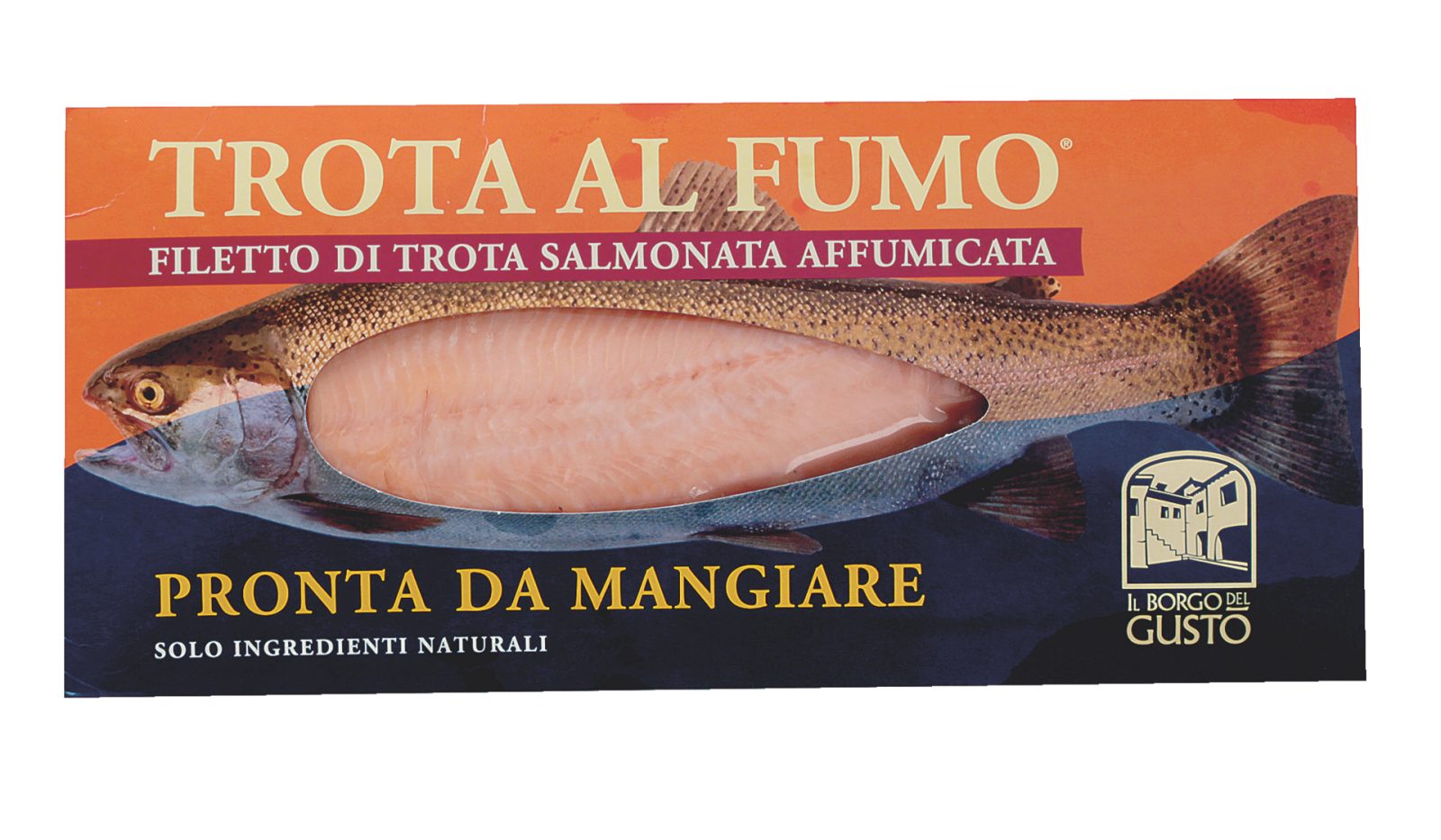Filetto di Trota Salmonata Affumicata 