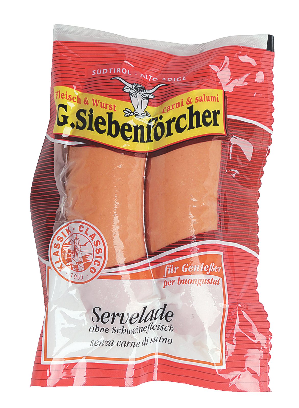 Servalade senza carne di suino