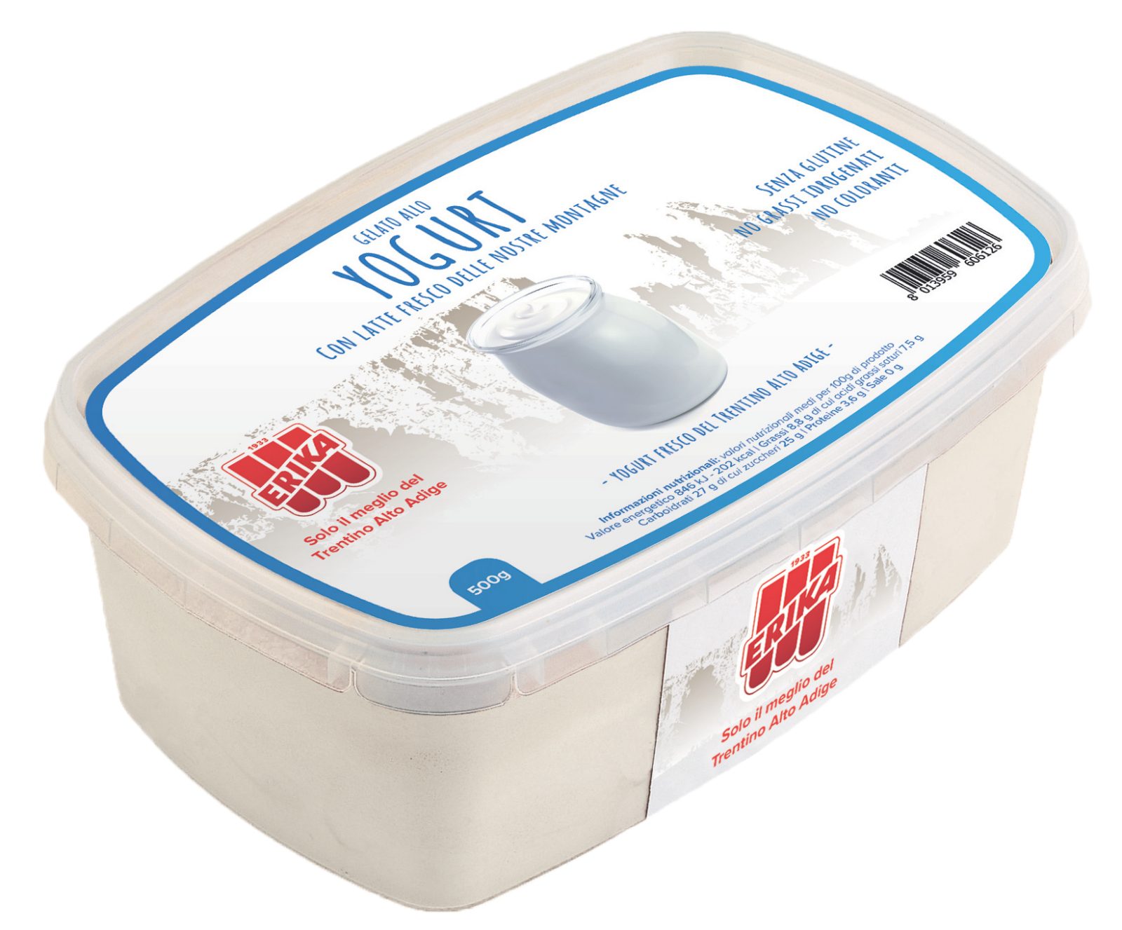 Vaschetta gelato yogurt