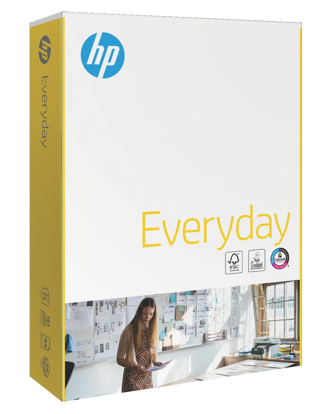 Risma carta HP A4 FSC 75 g
500 fogli
