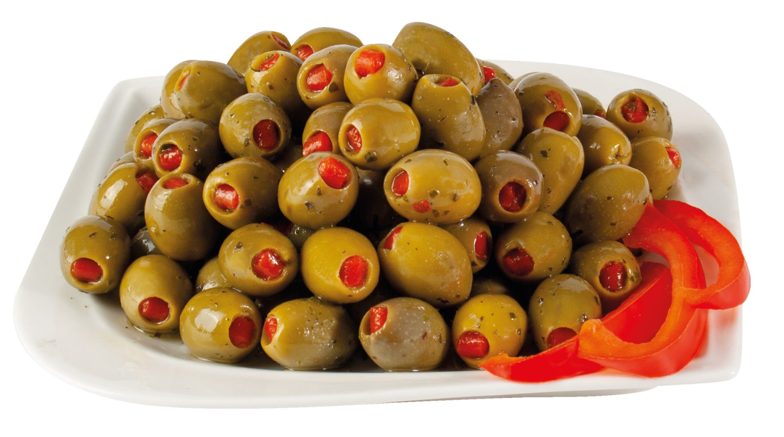 Olive farcite con peperone
