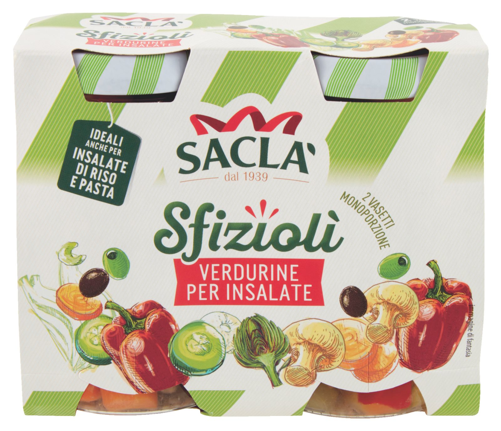 Gemüsemix für Salate Sfiziolì