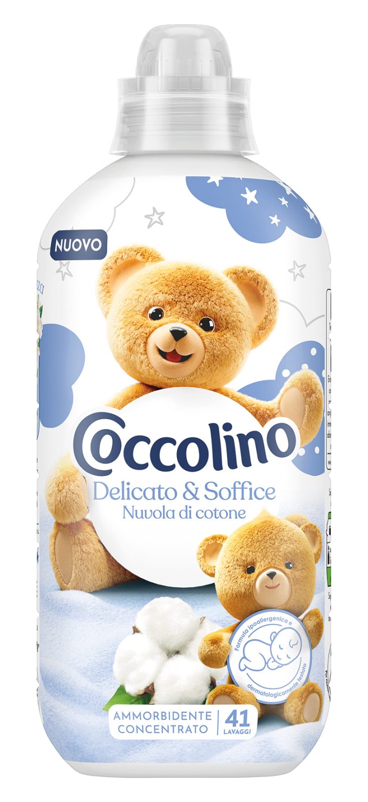 Ammorbidente Concentrato Delicato & soffice Nuvola di cotone 41 Lavaggi