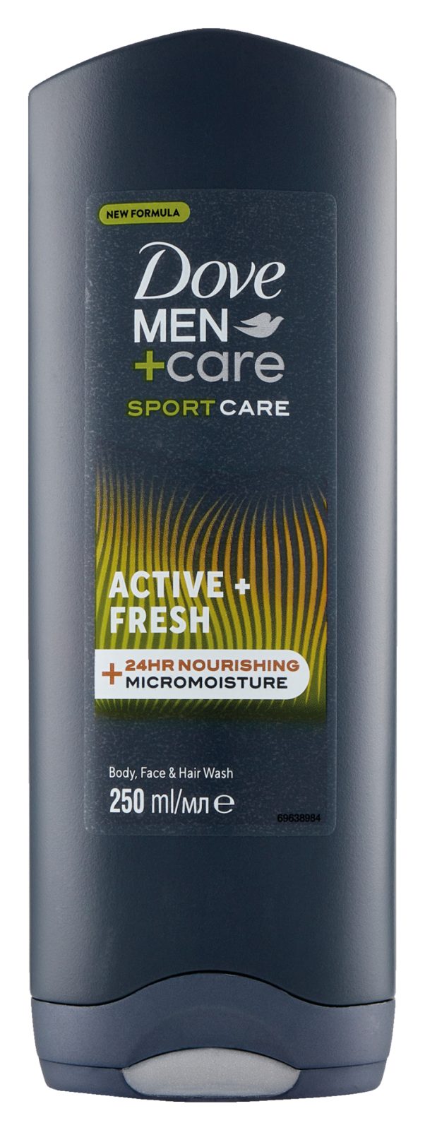 Men+Care Sport Care Active + Fresh Körper-, Gesichts- und Haarwäsche