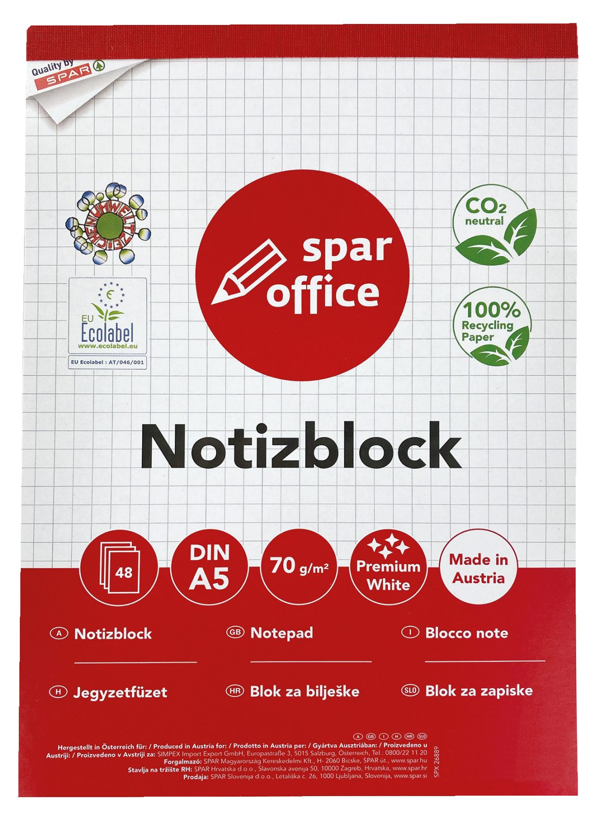 Notizblock A5