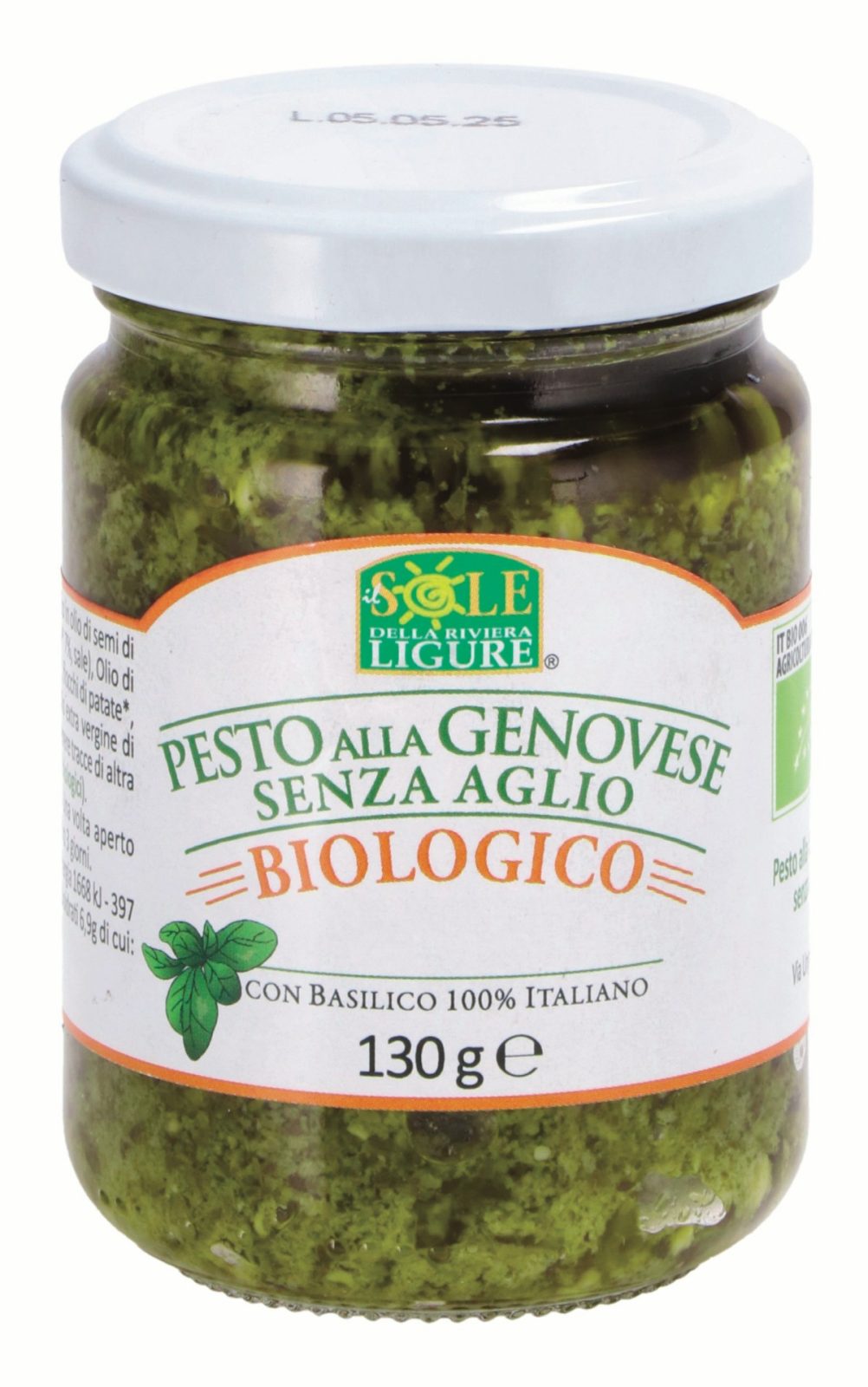 Pesto alla Genovese ohne Knoblauch Bio
