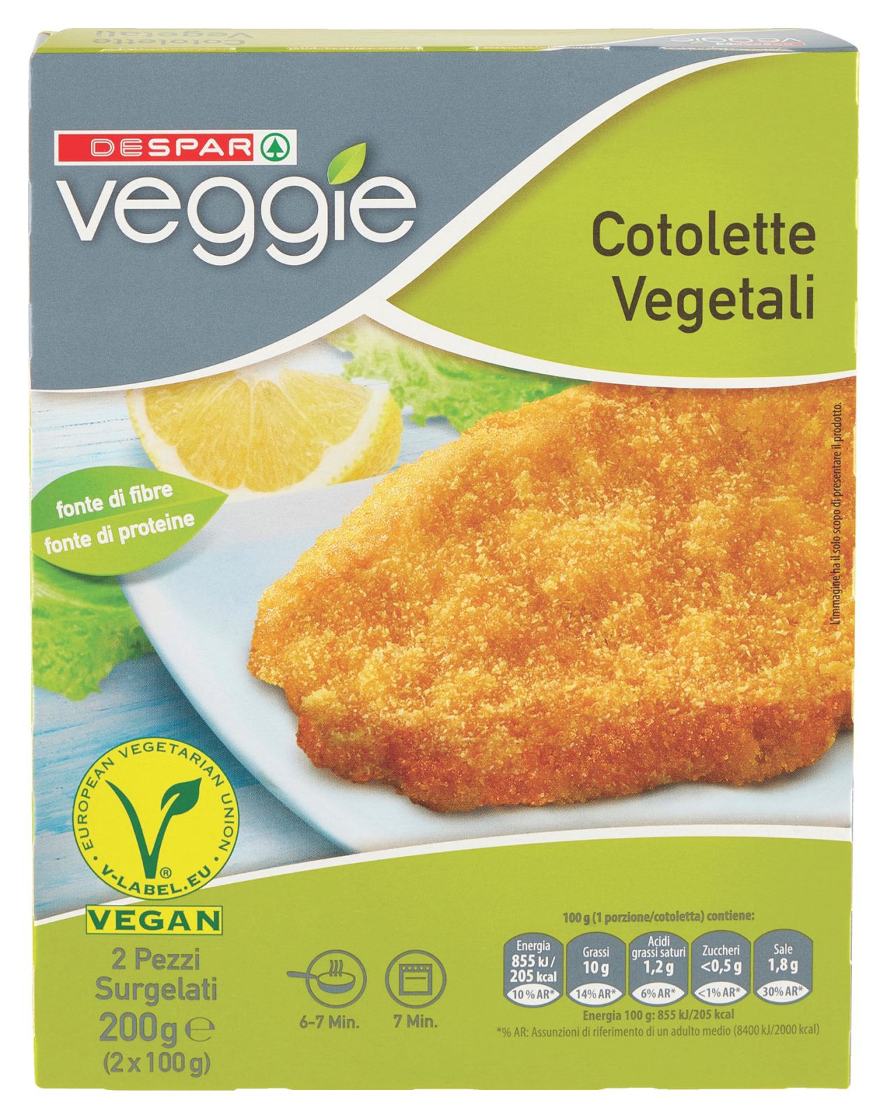 Panierte Schnitzel, vegan