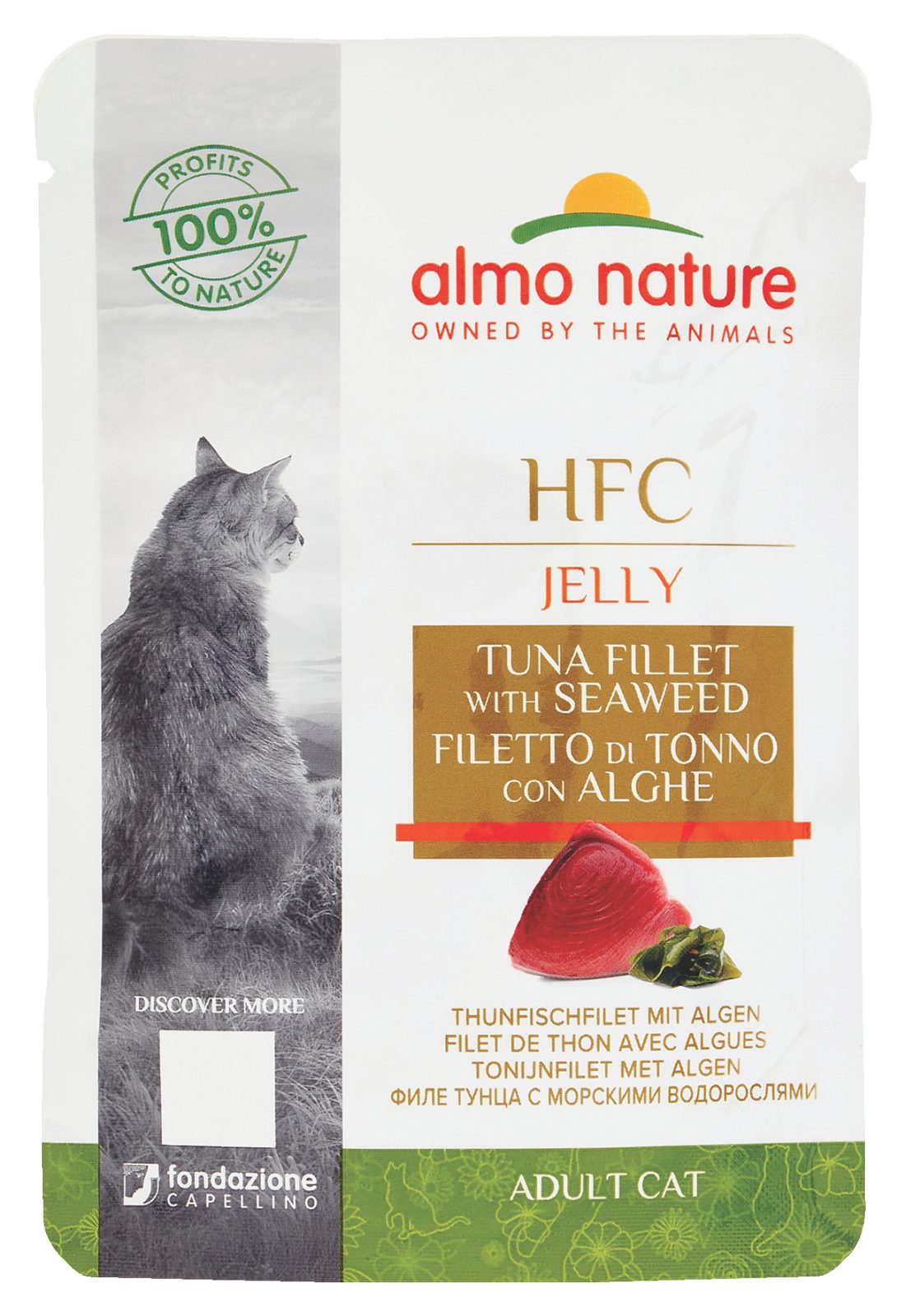 HFC Adult Cat Jelly Filetto di Tonno con Alghe
