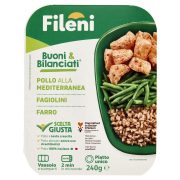 Buoni e Bilanciati Pollo, fagiolini e farro