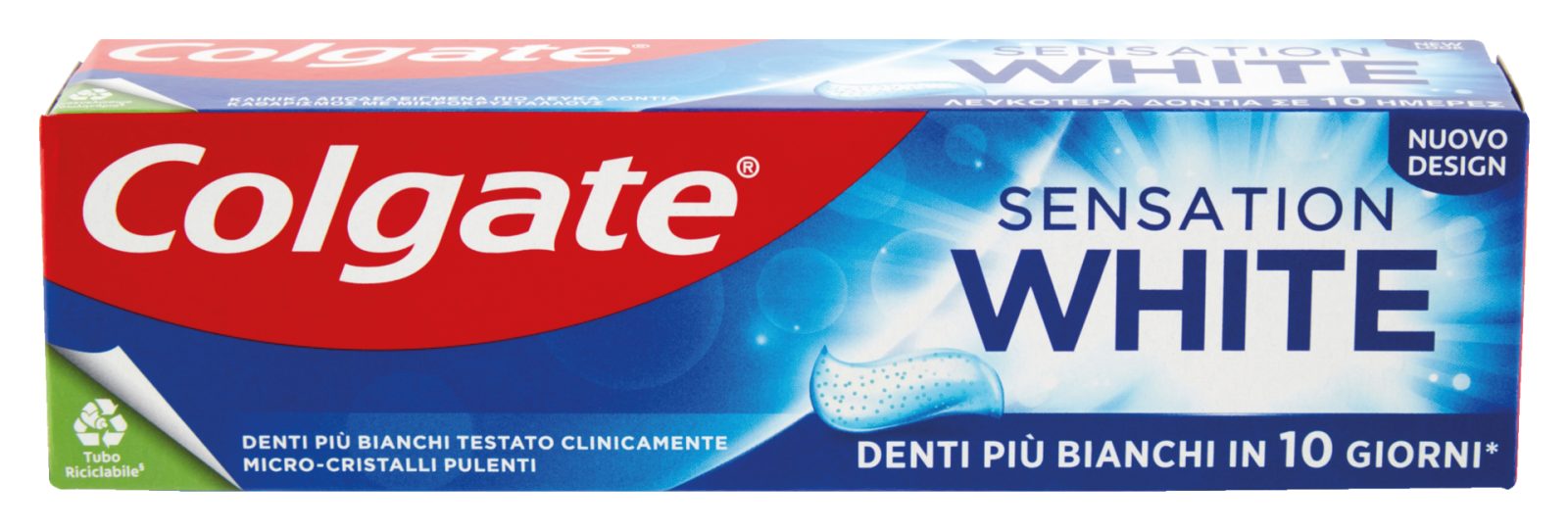 Dentifricio Sensation White