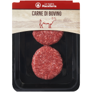 BOVINO SCOTTONA HAMBURGER 2 X 100 GR - La nostra Macelleria - 