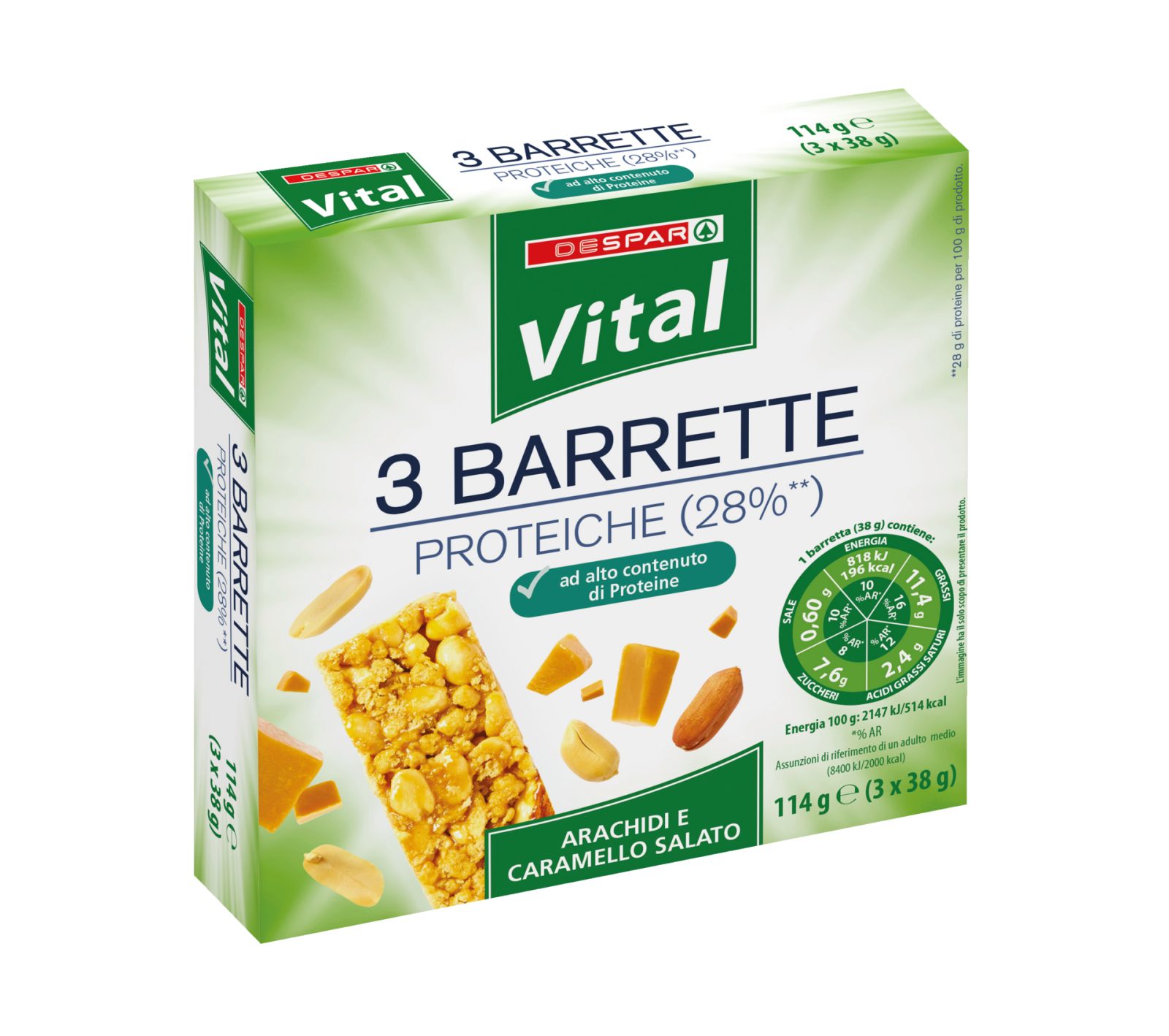 Barrette proteiche