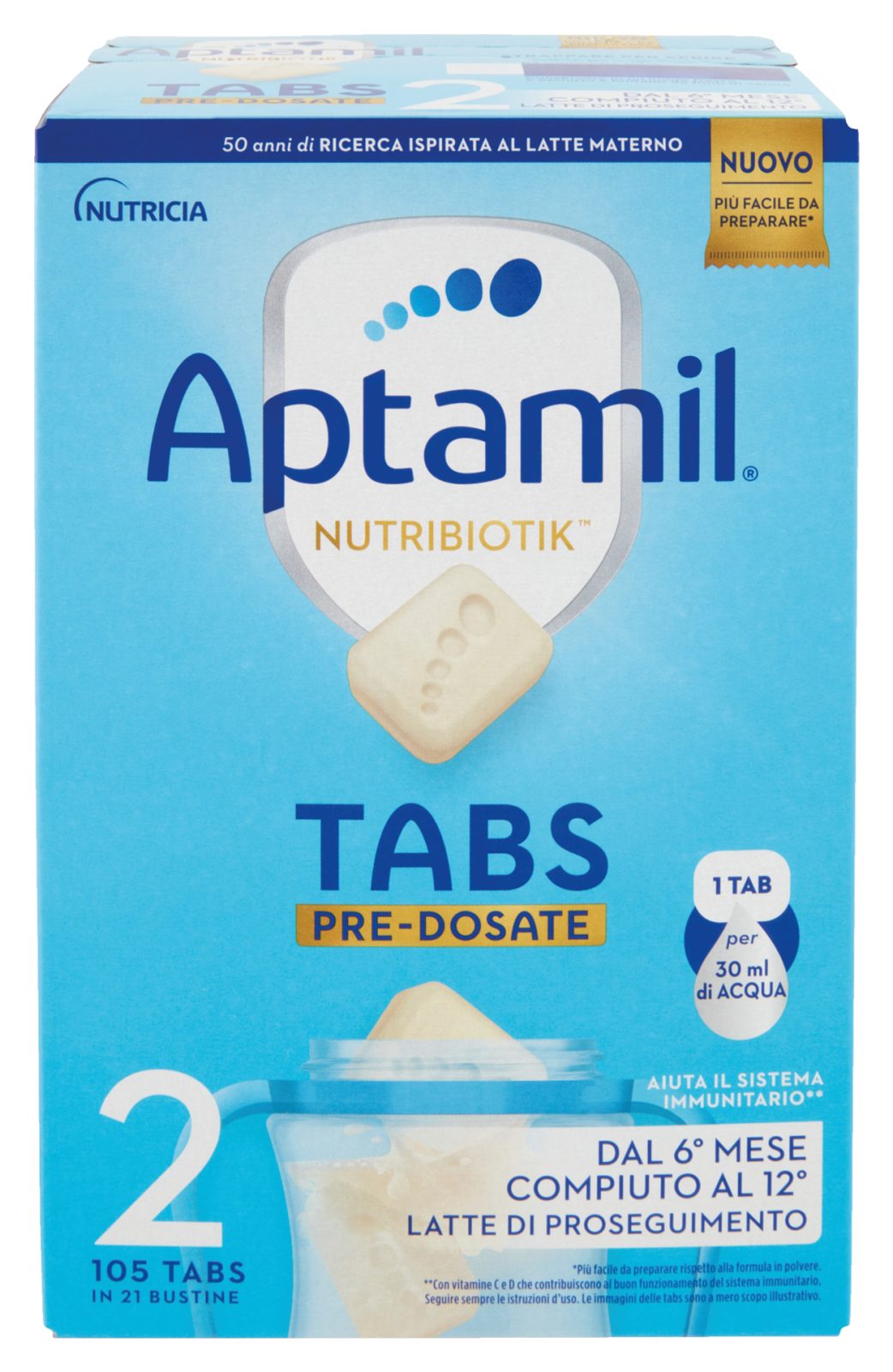 Milchpulver 2, vordosiert