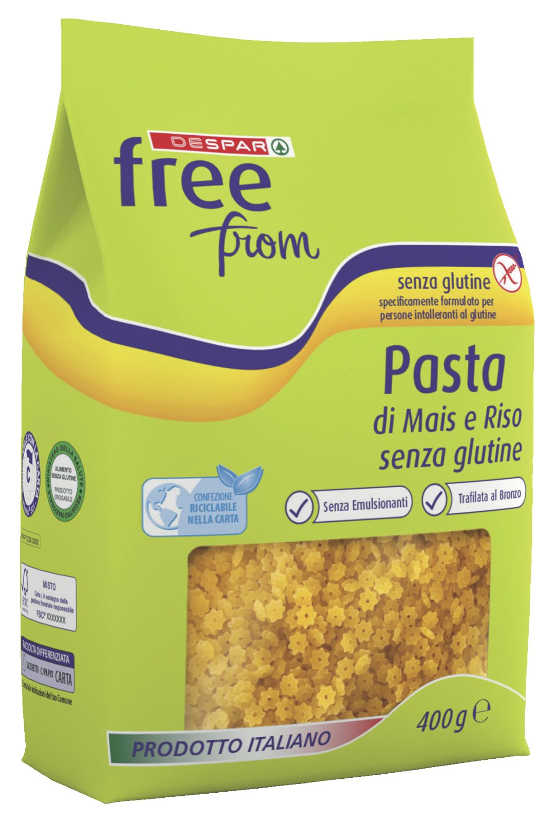 Pasta senza glutine, stelline