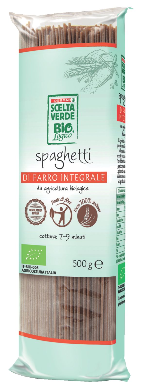 Spaghetti farro bio