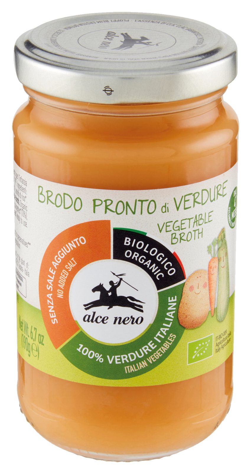 Brodo pronto alle verdure Bio