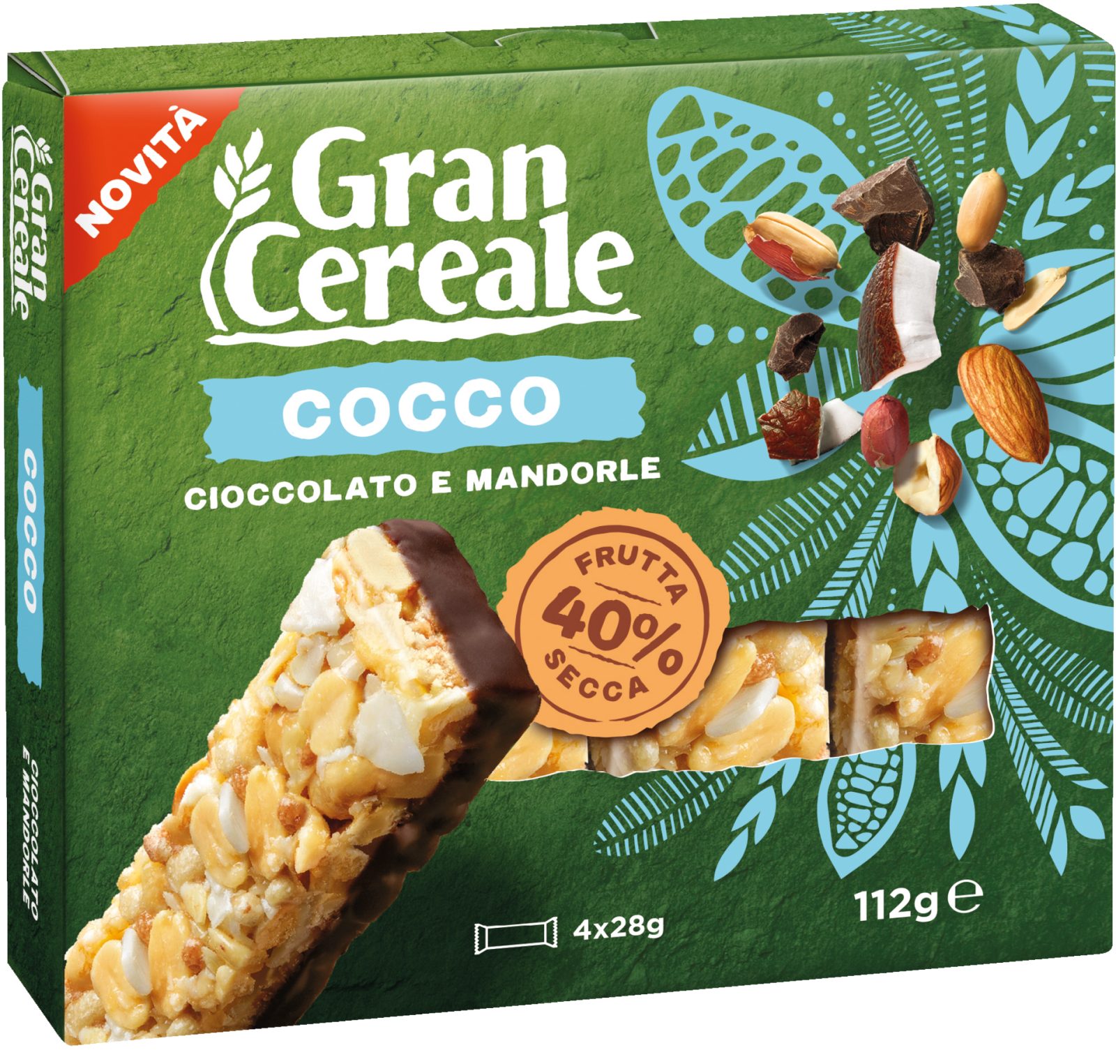 Barrette frutta secca cocco
