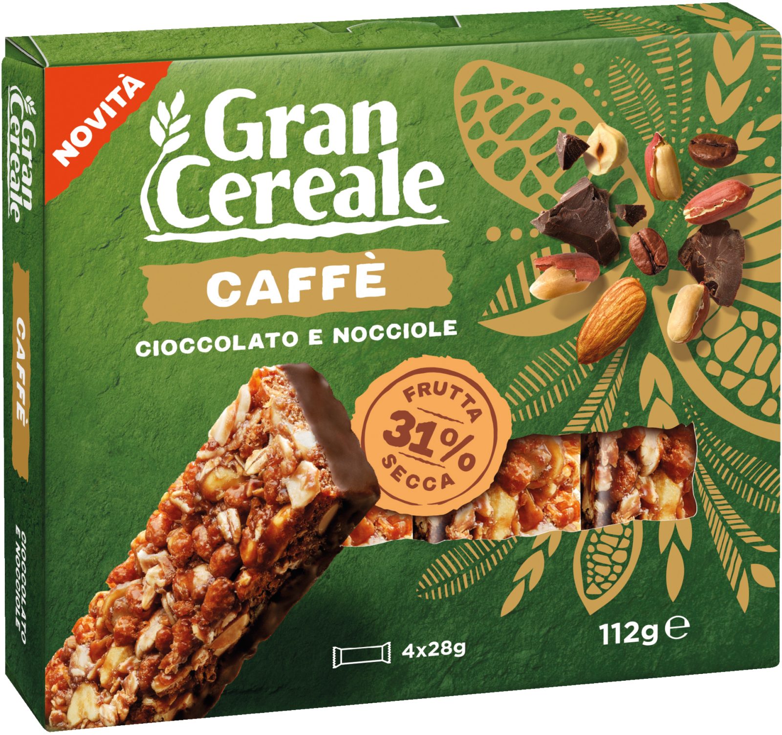 Barrette frutta secca caffè