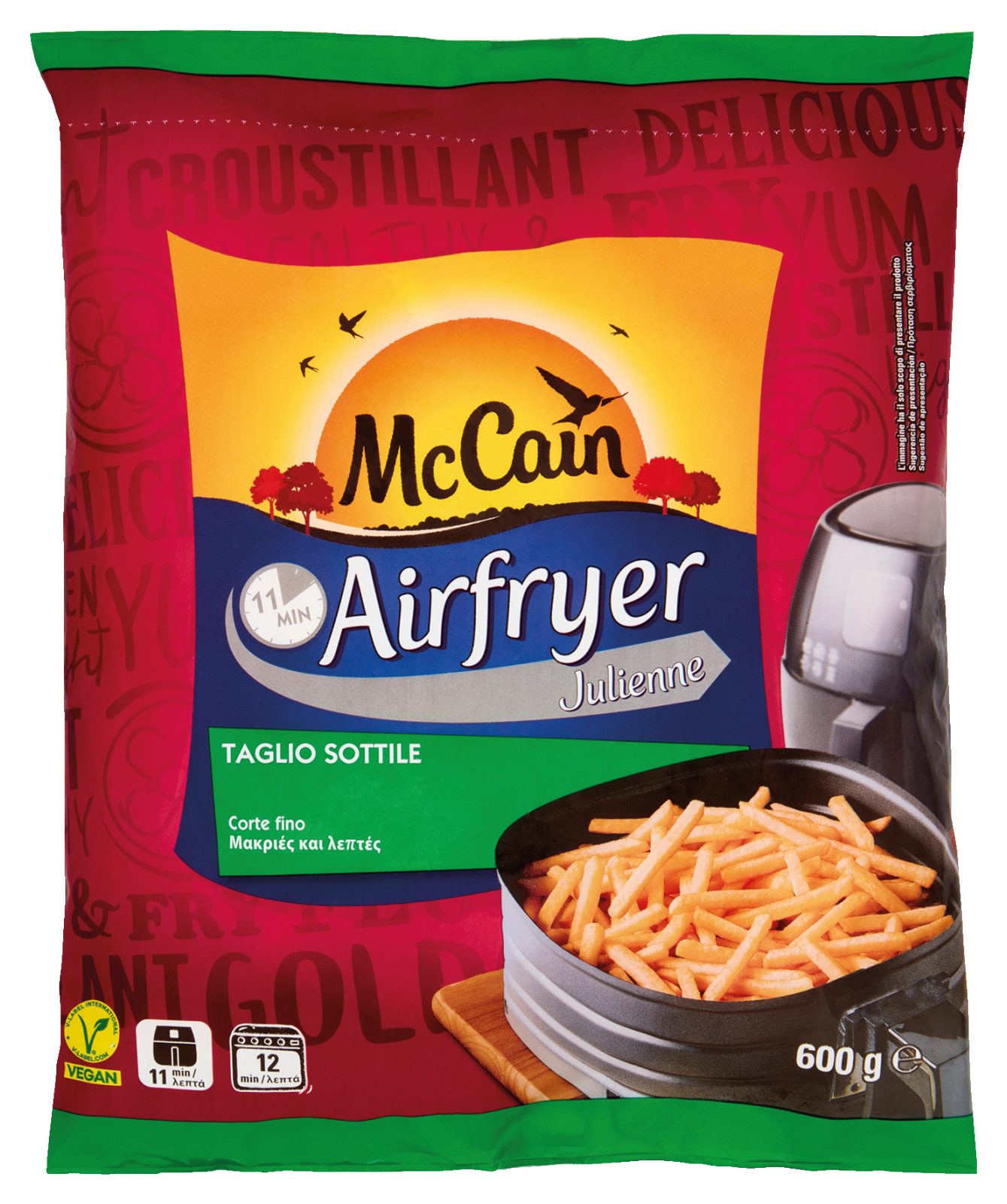 Patatine Julienne Airfryer
