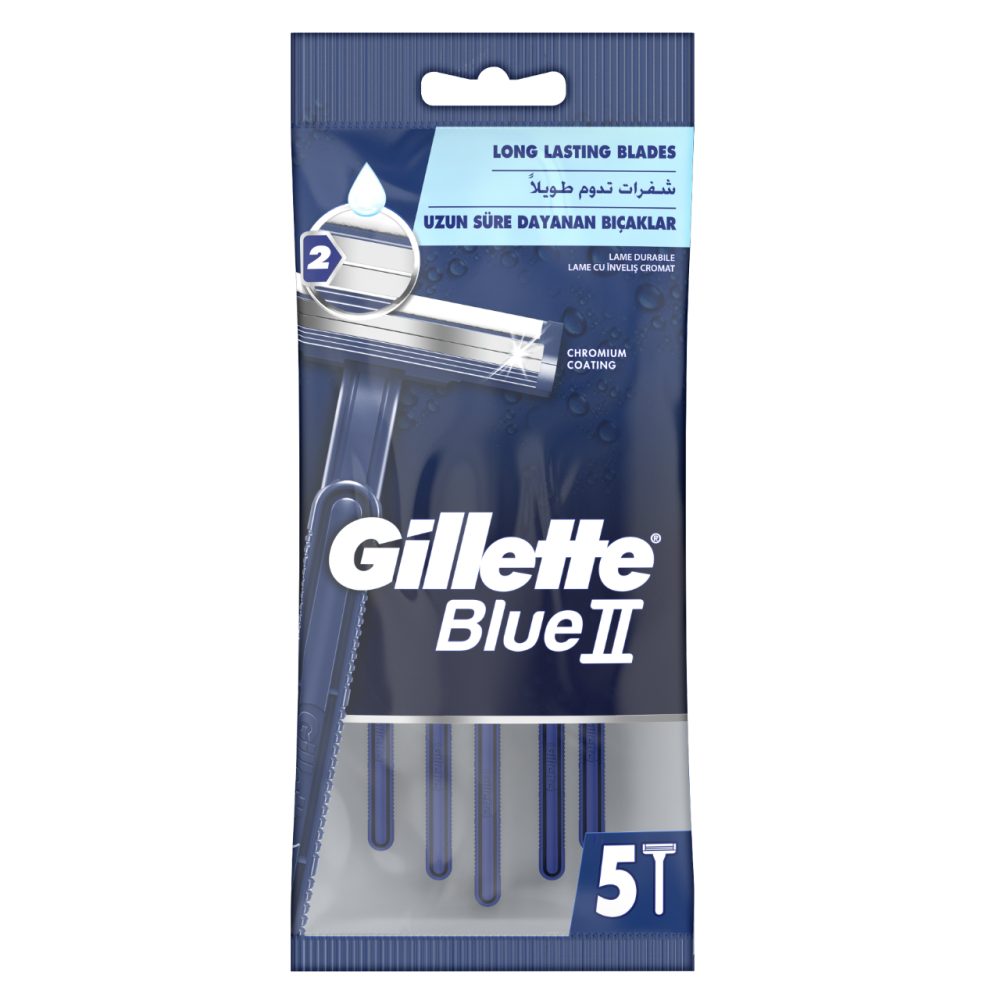BRITVICE ZA ENKRATNO UPORABO BLUE II, GILLETTE, 5/1