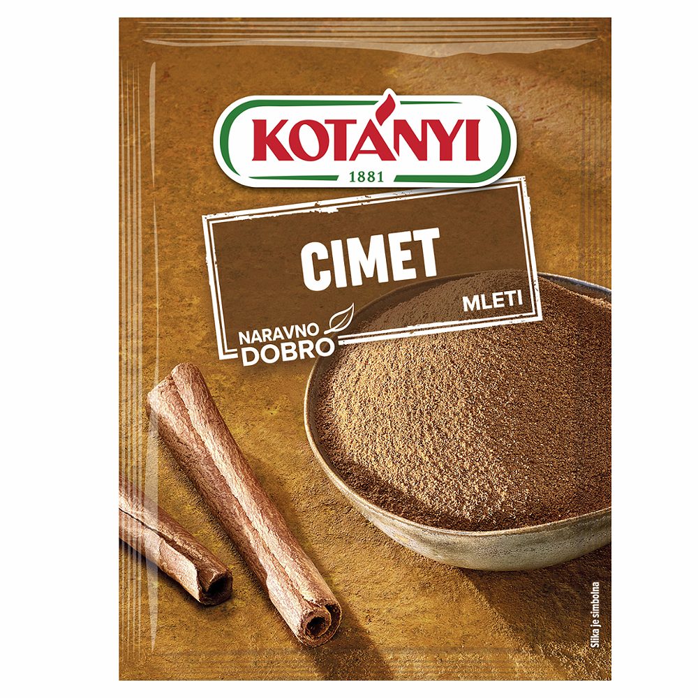 cimet mleti, kotányi, 25g