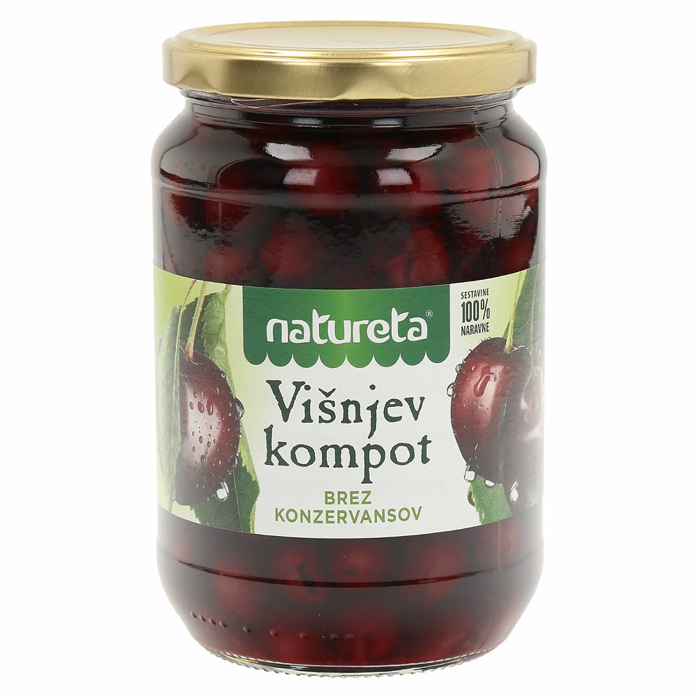 Kompot Natureta, višnja, 680g