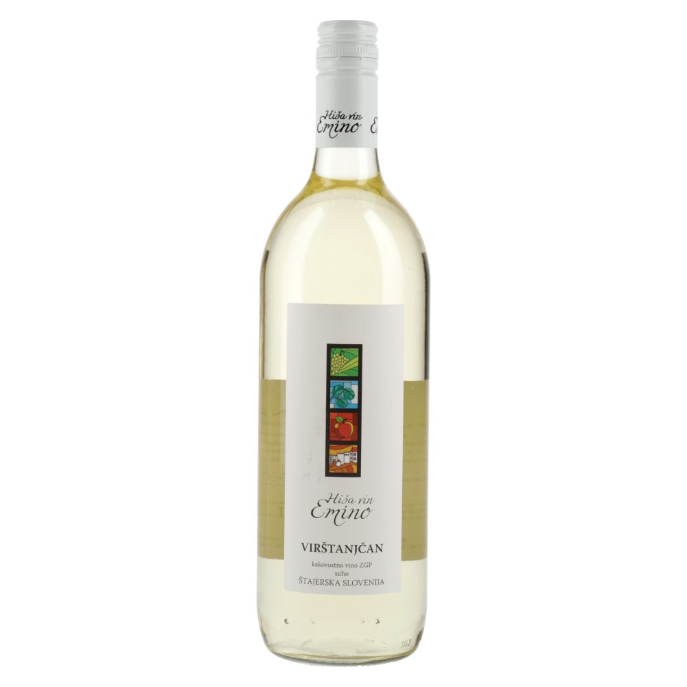 BELO VINO VIRŠTANJČAN, EMINO, 1L