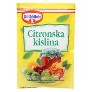 Slika produkta CITRONSKA KISLINA, DR. OETKER, 20G