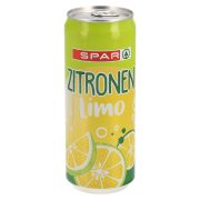 Slika produkta GAZIRANA PIJAČA Z OKUSOM LIMONE IN LIMETE, SPAR, 0,33L