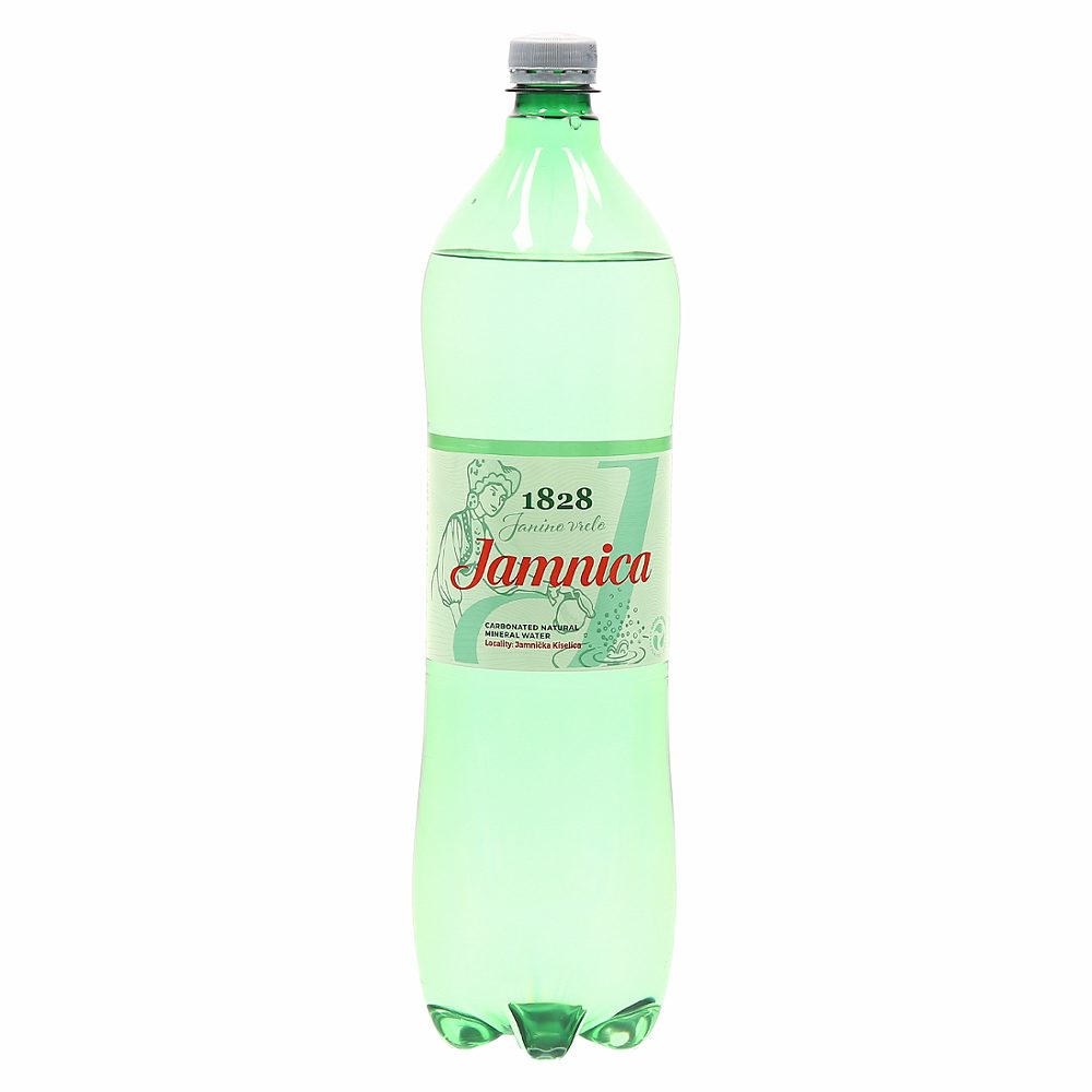 gazirana naravna mineralna voda, jamnica, 1,5l