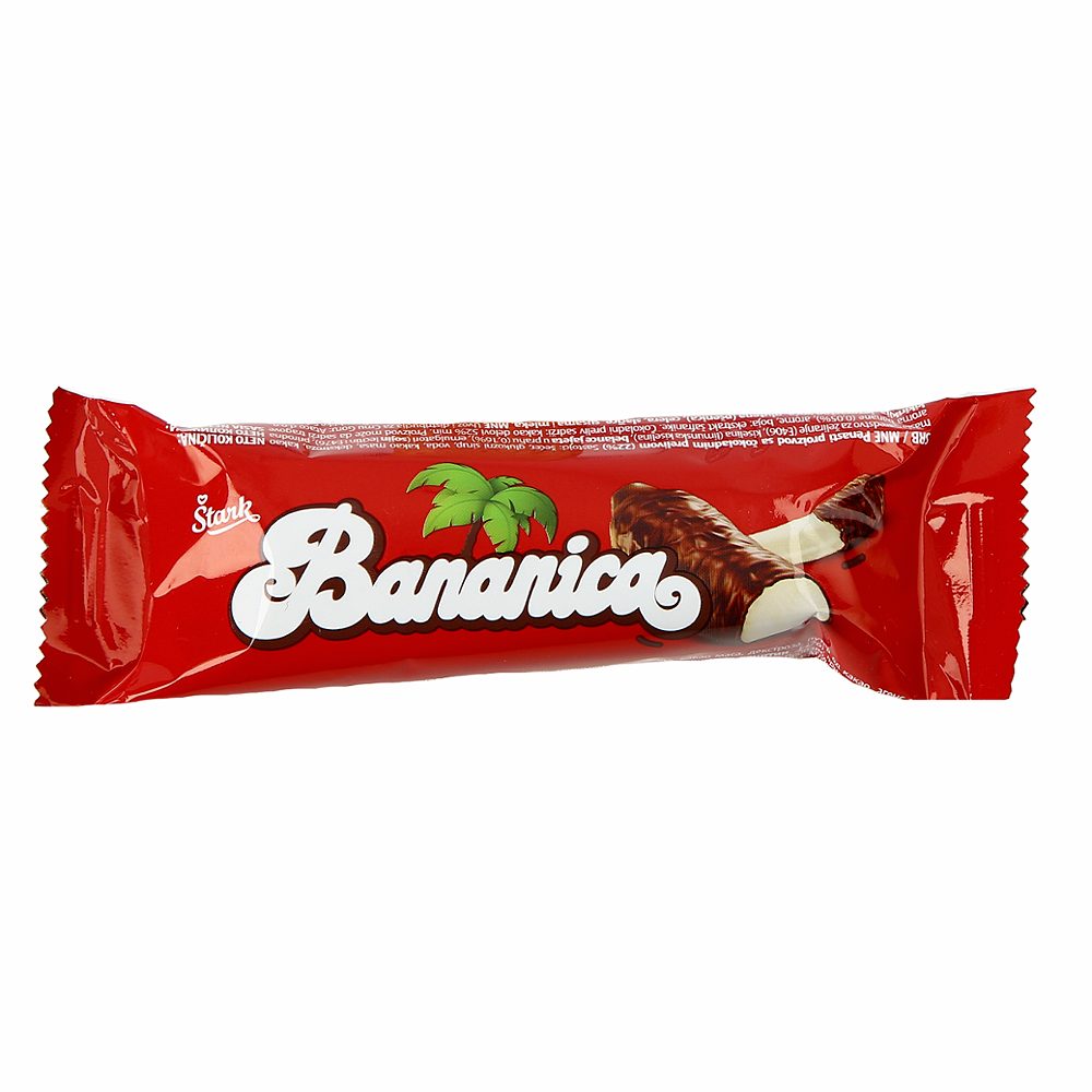 čokoladna bananica, štark, 25g