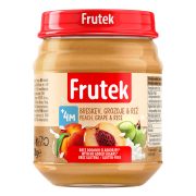 Slika produkta KAŠICA BRESKEV IN RIŽ FRUTEK, 120G