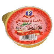 Slika produkta PAŠTETA S ŠUNKO, PREMIUM, 75G