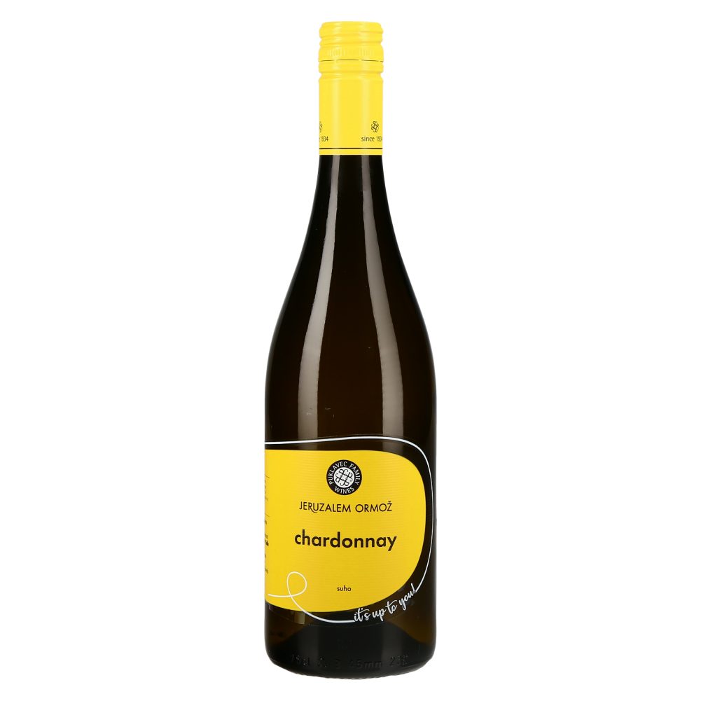 BELO VINO CHARDONNAY, JERUZALEM ORMOŽ, 0,75L