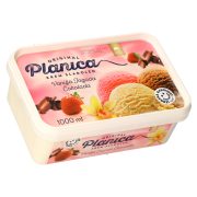 Slika produkta SLADOLED VANILJA, JAGODA IN ČOKOLADA, PLANICA ORIGINAL, 1L