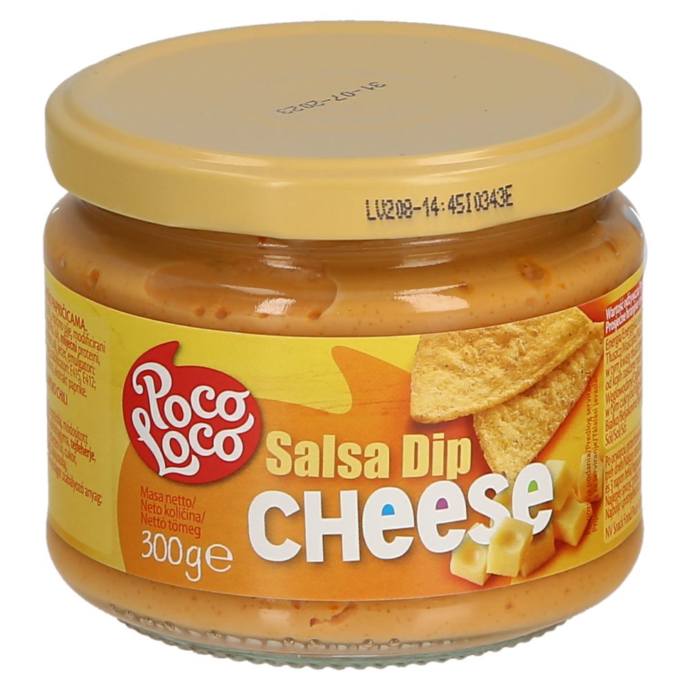 SALSA, SIR, CON QUESO, POCO LOCO, 300G