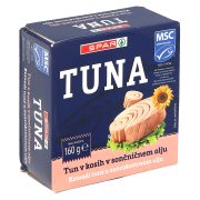 Slika produkta TUNA V RASTLINSKEM OLJU, SPAR, 160G