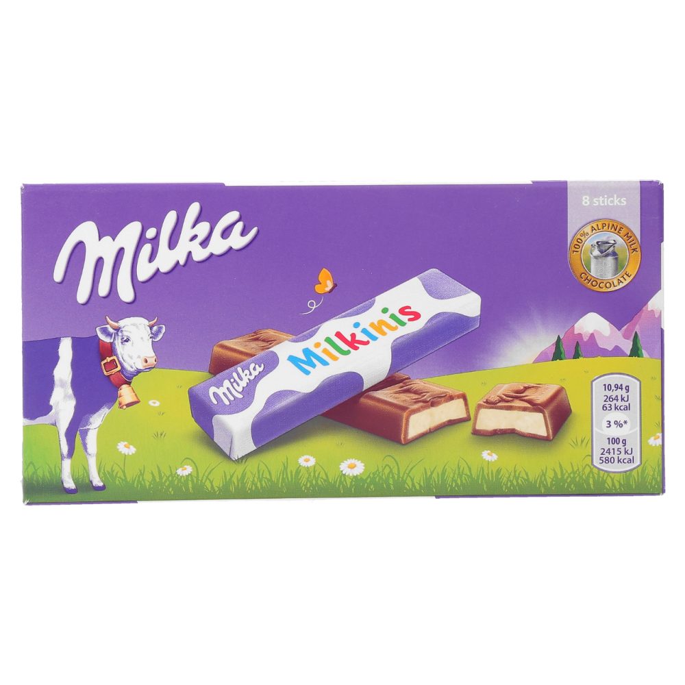 Mlečna čokolada Milka, Milkinis, 87,5 g