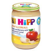 Slika produkta BIO KAŠICA JABOLKA, BANANE IN ŽITA, HIPP, 190G