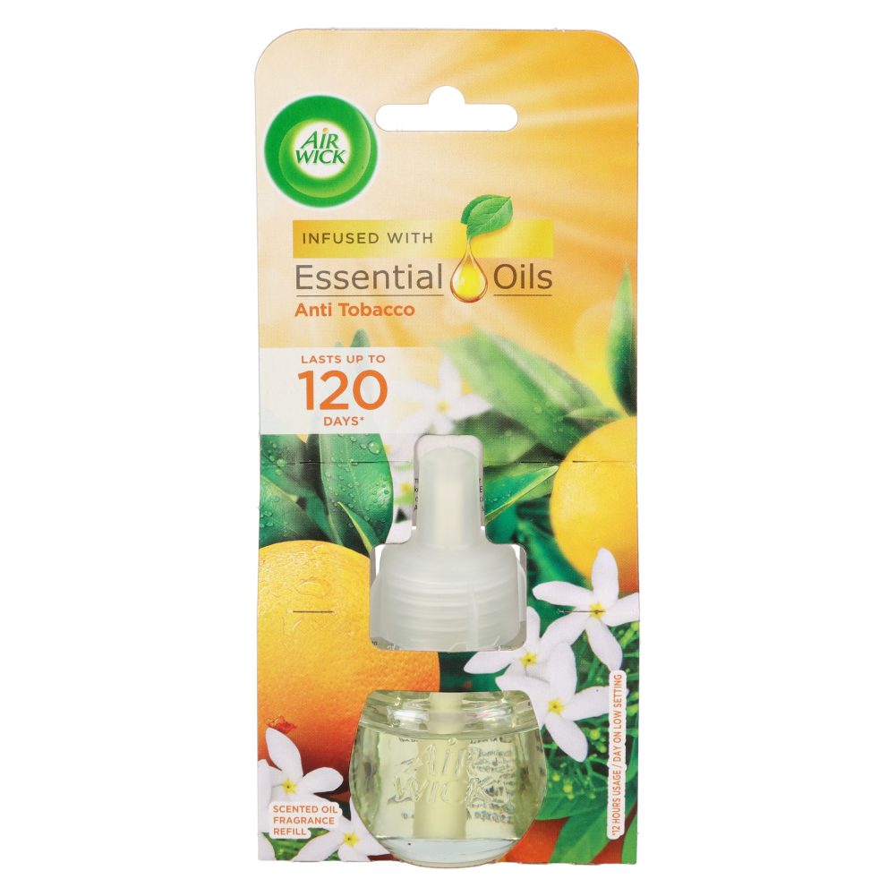 OSVEŽILEC ANTI TOBACCO, AIR WICK ELECTRICAL PLUG IN, 19ML, POLNILO