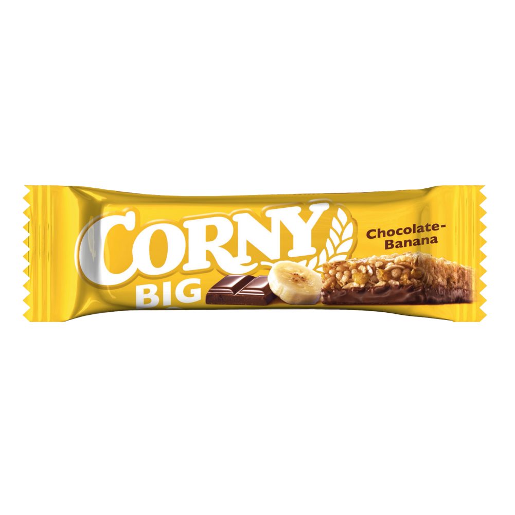 MUSLI PLOŠČICA ČOKOLADA IN BANANA CORNY BIG, SCHWARTAU, 50G