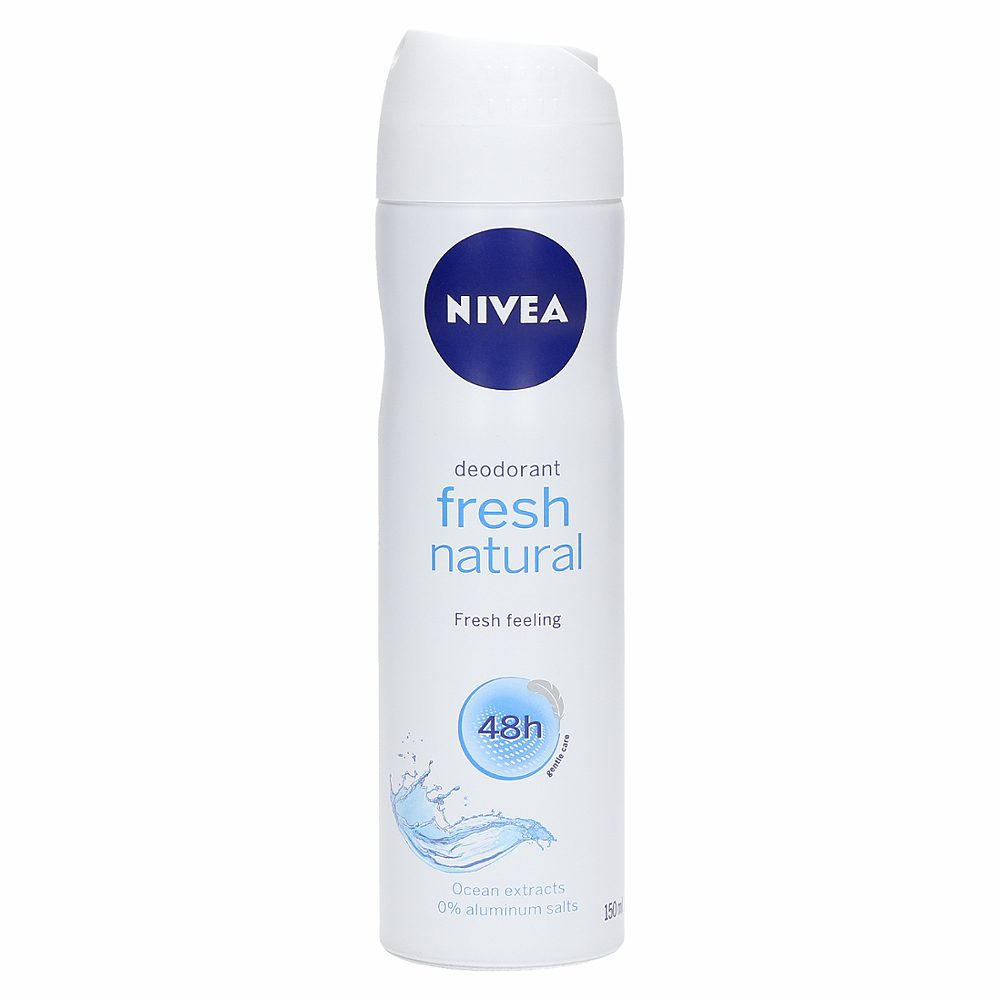 deo sprej fresh natural, nivea, 150ml