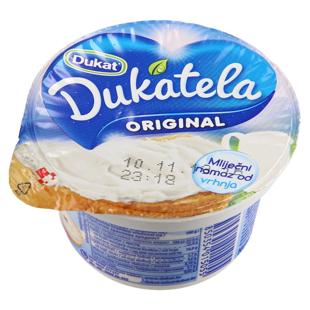 MLEČNI NAMAZ ORIGINAL DUKATELA, DUKAT, 70G