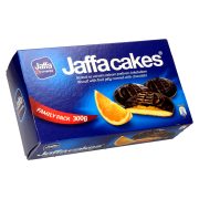 Slika produkta BISKVIT S SADNIM ŽELEJEM POMARANČA OBLIT S ČOKOLADO JAFFA, CRVENKA, 300G