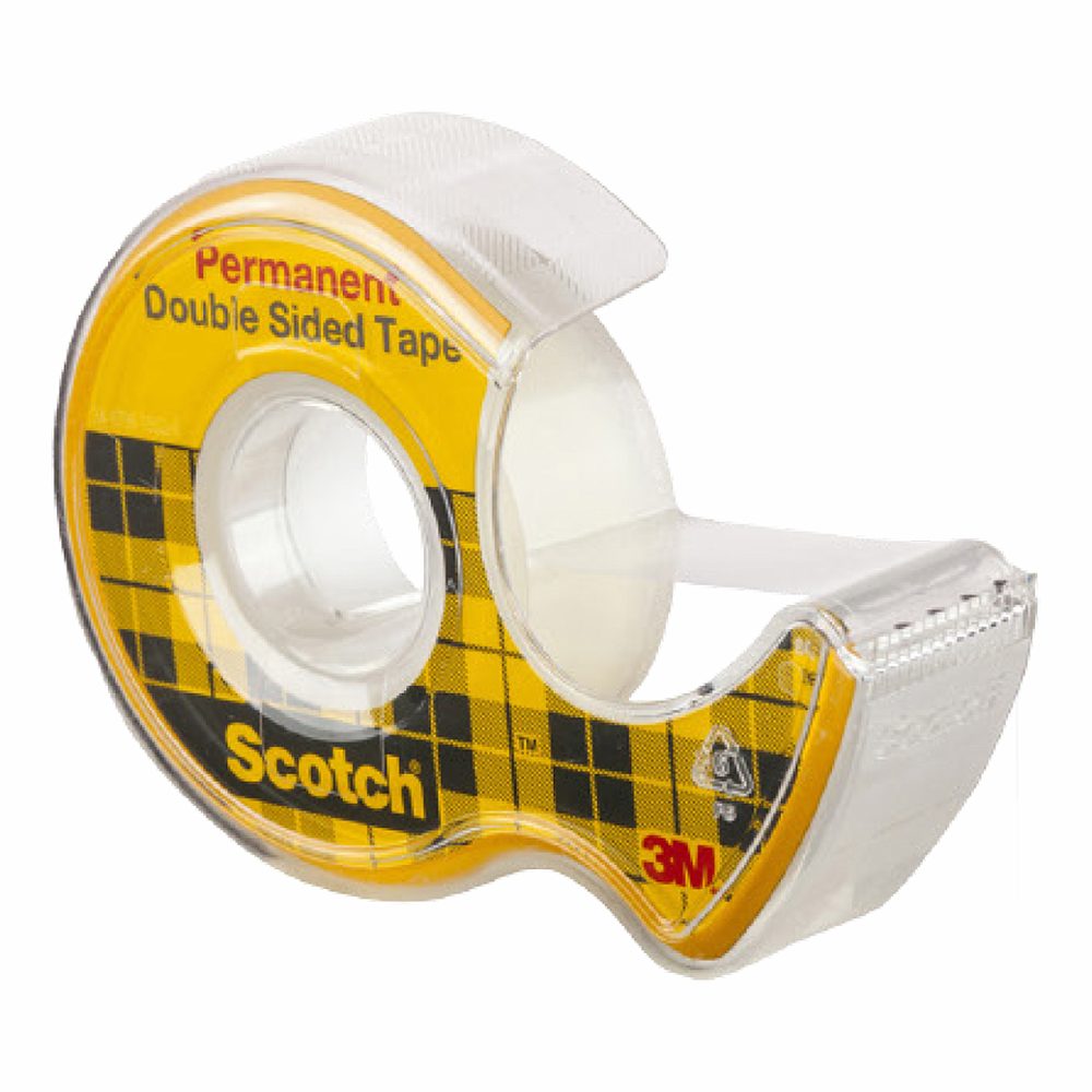 obojestranski lepilni trak, scotch, 12mm x 6,3m
