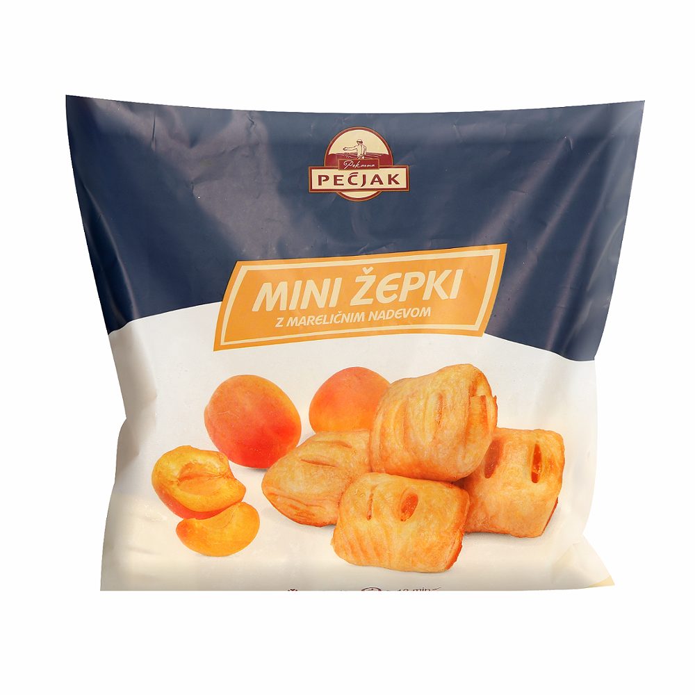 mini žepki z mareličnim nadevom